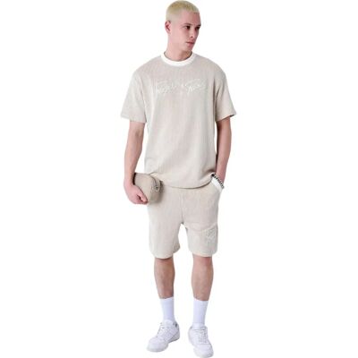 Project X Paris Beiget Shorts - Über Knie - Baumwolle-Polyester-Mischung Project X Paris Beiget Shorts - Über Knie - Baumwolle-Polyester-Mischung
