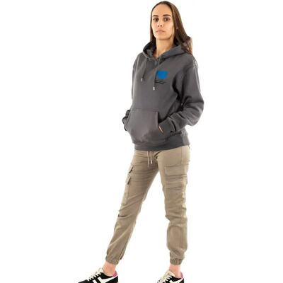 Project X Paris Kapuzenpullover - XS - Anthrazit - Cold hearts Stickerei Project X Paris Kapuzenpullover - XS - Anthrazit - Cold hearts Stickerei