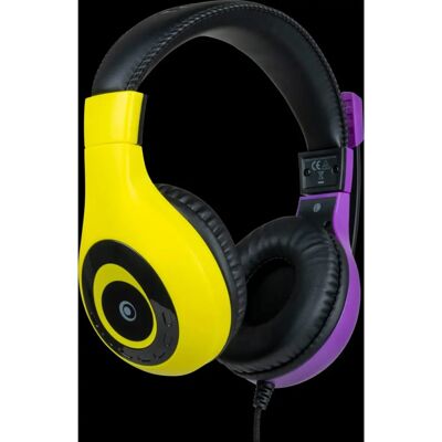 Bigben Stereo Gaming-Headset V1 - Violet/jaune - Publicité Bigben Stereo Gaming-Headset V1 - Violet/jaune - Publicité