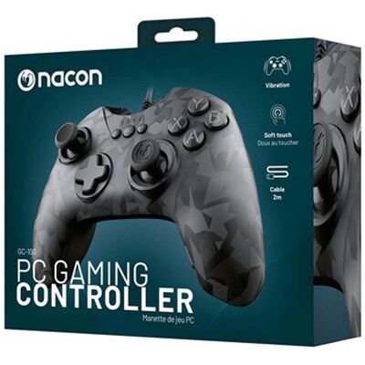 Manette de jeu Nacon GC-100 Urban Gris Manette de jeu Nacon GC-100 Urban Gris