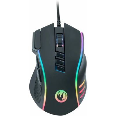 Souris gaming NACON GM-420 - 12000 DPI RGB - 10 boutons - Ergonomique - Publicité Souris gaming NACON GM-420 - 12000 DPI RGB - 10 boutons - Ergonomique - Publicité
