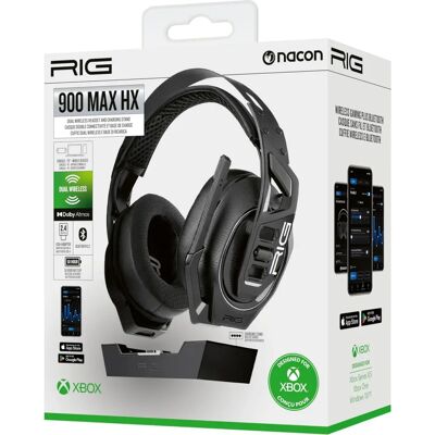 Nacon Schwarzes Bluetooth 5.1 Gaming-Headset - RIG 900 MAX HX Nacon Schwarzes Bluetooth 5.1 Gaming-Headset - RIG 900 MAX HX
