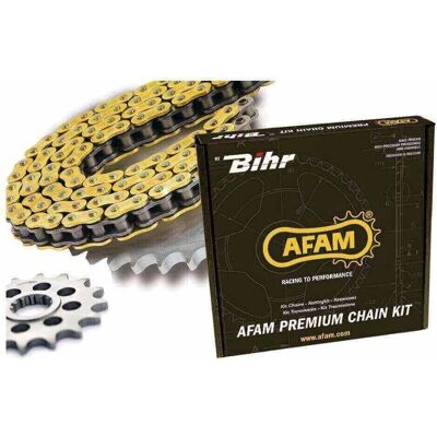 Kawasaki - KDX125 - 428R1 - 15/52 - Chain kit - Publicité Kawasaki - KDX125 - 428R1 - 15/52 - Chain kit - Publicité