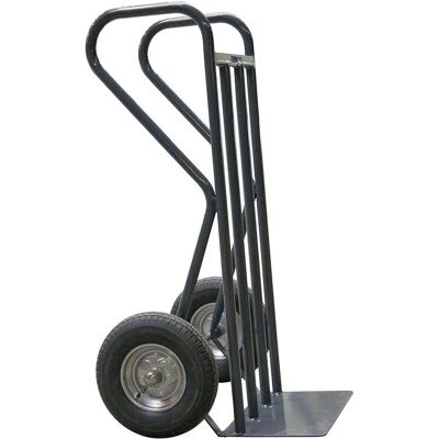 Diable FIMM Durable - Bavette Fixe - 400kg - Construction & Transport - Publicité Diable FIMM Durable - Bavette Fixe - 400kg - Construction & Transport - Publicité