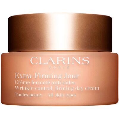 Crème de Jour Correctrice Anti-Rides Clarins - Tous Types de Peau - Publicité Crème de Jour Correctrice Anti-Rides Clarins - Tous Types de Peau - Publicité