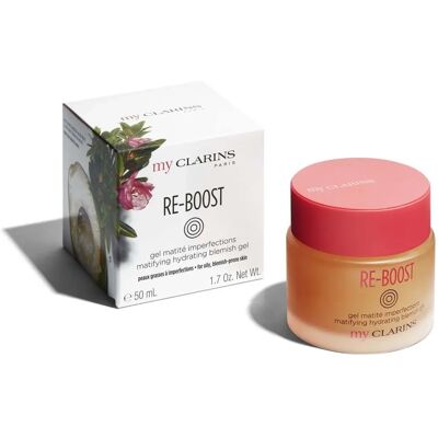 Clarins My RE-BOOST Hidratante Facial - Gel Matificante para Piel Grasa Clarins My RE-BOOST Hidratante Facial - Gel Matificante para Piel Grasa