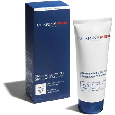 Clarins Men Shampoo & Duschgel - Haar & Körper - 200ml Clarins Men Shampoo & Duschgel - Haar & Körper - 200ml