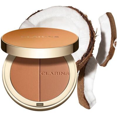 Polvere viso abbronzante Clarins Ever Bronze - Con due sfumature - Lunga durata Polvere viso abbronzante Clarins Ever Bronze - Con due sfumature - Lunga durata