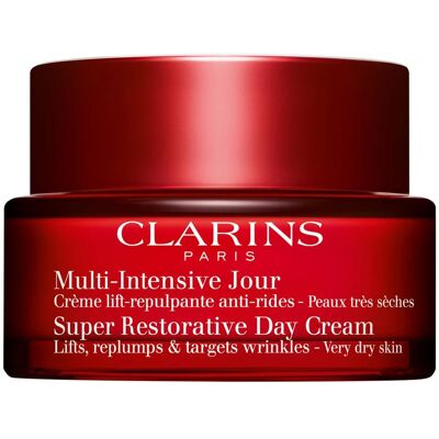 Clarins Super Restorative Multi Intensive Dagkrem - Ansikt, Hals, Veldig Tørr Hud Clarins Super Restorative Multi Intensive Dagkrem - Ansikt, Hals, Veldig Tørr Hud