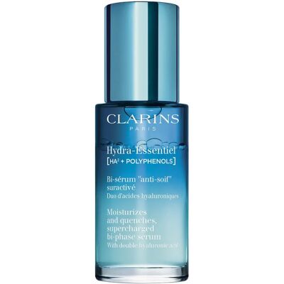 Clarins Hydra-Essentiel Ansiktsserum - Hyaluronsyre & Polyfenoler - 30ml Clarins Hydra-Essentiel Ansiktsserum - Hyaluronsyre & Polyfenoler - 30ml