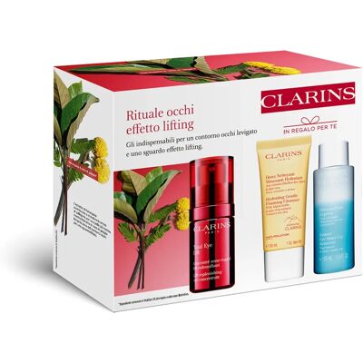 Ensemble Clarins Total Eye Lift - Soins et Maquillage des yeux - Publicité Ensemble Clarins Total Eye Lift - Soins et Maquillage des yeux - Publicité