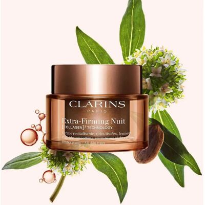 Clarins Extra-Firming Nattkrem - Alle Hudtyper Clarins Extra-Firming Nattkrem - Alle Hudtyper