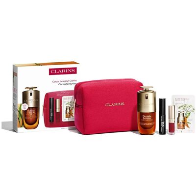 Clarins Double Serum Gen 9 - Set de cuidado anti-envejecimiento Clarins Double Serum Gen 9 - Set de cuidado anti-envejecimiento