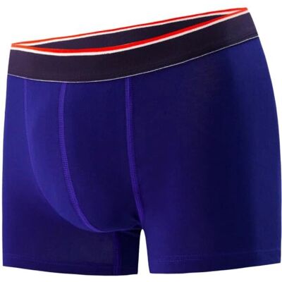 Le Slip Français Indigo Niebieskie Bawełniane Bokserki - Bokserki Le Slip Français Indigo Niebieskie Bawełniane Bokserki - Bokserki
