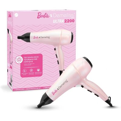 Sèche-cheveux Demeliss - Portable, 1200W - Sèche-cheveux - Publicité Sèche-cheveux Demeliss - Portable, 1200W - Sèche-cheveux - Publicité
