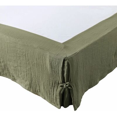 Gaïa - Housse De Rêve - 90x190 cm - Romarin - Bed Cover - Publicité Gaïa - Housse De Rêve - 90x190 cm - Romarin - Bed Cover - Publicité