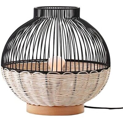 Lampada da Tavolo Dania Black Lumisky - Decorazione Interni E27 Lampada da Tavolo Dania Black Lumisky - Decorazione Interni E27