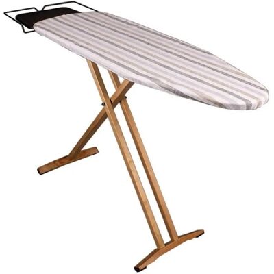 Kitchen Move - Tavolo da stiro in legno 130x47cm Beige Kitchen Move - Tavolo da stiro in legno 130x47cm Beige