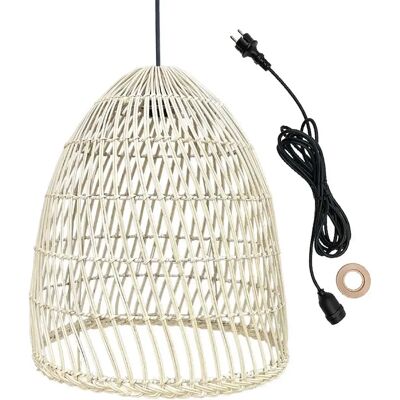 Lumisky Buitenhanglamp - Natuurlijk rattaan - 5m kabel - IP64 Lumisky Buitenhanglamp - Natuurlijk rattaan - 5m kabel - IP64
