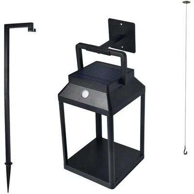 Lámpara de Farol Lumisky Altea - LED Solar Sin Hilo - Negro Lámpara de Farol Lumisky Altea - LED Solar Sin Hilo - Negro