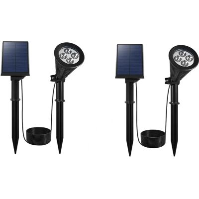 Lumisky Modelo W34 Focos Solares - Iluminación Jardín Lumisky Modelo W34 Focos Solares - Iluminación Jardín