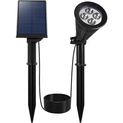 Lampada solare bianca Lumisky - LED regolabile, Plastica, E27, Batteria Lampada solare bianca Lumisky - LED regolabile, Plastica, E27, Batteria