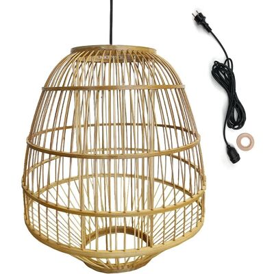Lumisky Lampada Pendante Beige in Rattan per Esterni - Illuminazione Esterna Lumisky Lampada Pendante Beige in Rattan per Esterni - Illuminazione Esterna