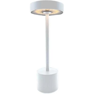 Lumisky ROBY WHITE Bezprzewodowa lampa stołowa z dotykiem - Aluminium Lumisky ROBY WHITE Bezprzewodowa lampa stołowa z dotykiem - Aluminium