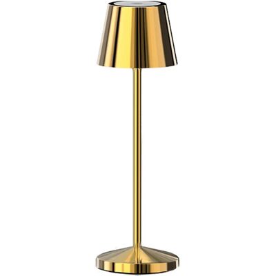 Lumisky Or Lampe de Table LED Sans Fil - Lampe de Bureau - Publicité Lumisky Or Lampe de Table LED Sans Fil - Lampe de Bureau - Publicité