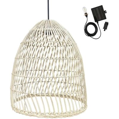 Lumisky Paulo Solar Hängeleuchte - Ethnischer Chic aus Rattan Lumisky Paulo Solar Hängeleuchte - Ethnischer Chic aus Rattan