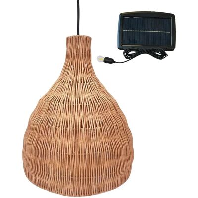 Lumisky - Rattan Solcellshänglampa - Etnisk Chic - Inomhus/Ute Lumisky - Rattan Solcellshänglampa - Etnisk Chic - Inomhus/Ute