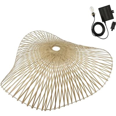 LUMISKY Lámpara colgante solar Laia - Estilo étnico bohemio 80cm LUMISKY Lámpara colgante solar Laia - Estilo étnico bohemio 80cm