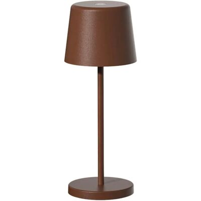Lumisky Mini lampada da tavolo touch wireless alluminio bronzo LED Kelly Mini dimmerabile Lumisky Mini lampada da tavolo touch wireless alluminio bronzo LED Kelly Mini dimmerabile