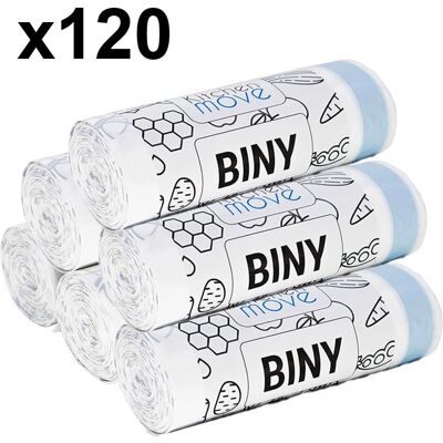 KITCHEN MOVE 120 Sacchi Spazzatura - Resistente, 50L KITCHEN MOVE 120 Sacchi Spazzatura - Resistente, 50L