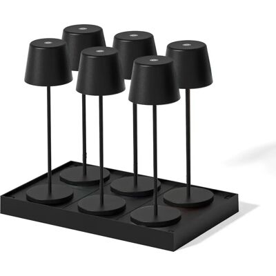 Lumisky Kelly Ensemble de 6 lampes LED sans fil - Réglable - Publicité Lumisky Kelly Ensemble de 6 lampes LED sans fil - Réglable - Publicité
