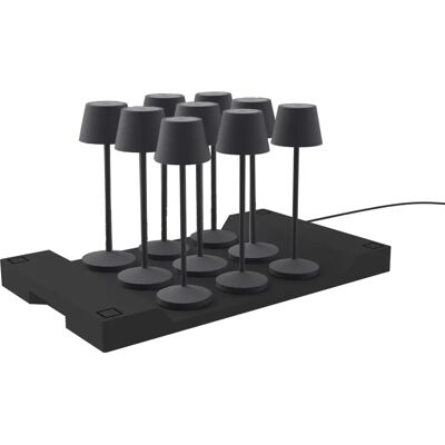 Lumisky Merk EMILY ROCK Model H25cm Draadloze oplaadbare LED Tafellamp - Tafellampen Lumisky Merk EMILY ROCK Model H25cm Draadloze oplaadbare LED Tafellamp - Tafellampen