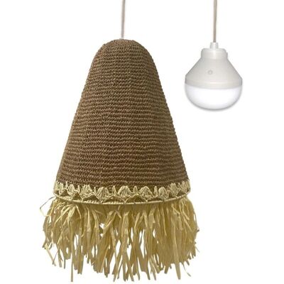 Lumisky - Suspension en rotin naturel 40cm - Suspension - Publicité Lumisky - Suspension en rotin naturel 40cm - Suspension - Publicité