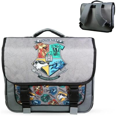 Sac Harry Potter Poudlard - 38cm, Gris - Publicité Sac Harry Potter Poudlard - 38cm, Gris - Publicité