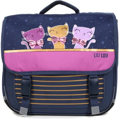 Lili Lou x Philéas Glam 38 cm - Sac scolaire - Publicité Lili Lou x Philéas Glam 38 cm - Sac scolaire - Publicité