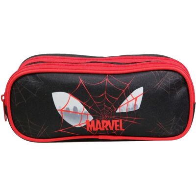 Spider-Man - Miles Morales - 2 compartiments - Pencil case - Publicité Spider-Man - Miles Morales - 2 compartiments - Pencil case - Publicité