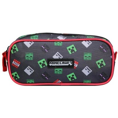 Trousse Minecraft Blocs Noirs - Fournitures scolaires - Publicité Trousse Minecraft Blocs Noirs - Fournitures scolaires - Publicité
