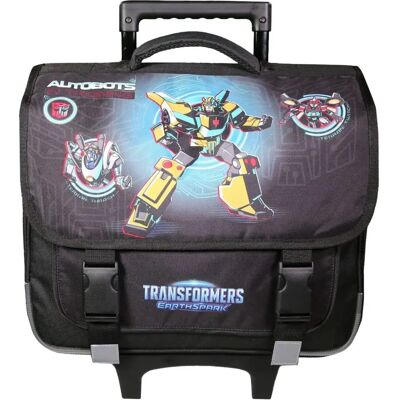 Transformers - EarthSpark 38 cm - Noir - 2 roues - Backpack - Publicité Transformers - EarthSpark 38 cm - Noir - 2 roues - Backpack - Publicité