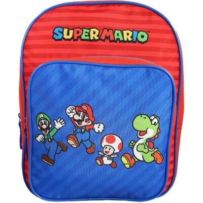 Nintendo - Super Mario Adventure - Bleu-Rouge - Sac à dos - Publicité Nintendo - Super Mario Adventure - Bleu-Rouge - Sac à dos - Publicité