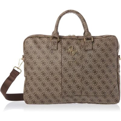 Guess 16" Sac pour ordinateur portable en cuir écologique - Sac pour ordinateur portable Guess 16" Sac pour ordinateur portable en cuir écologique - Sac pour ordinateur portable