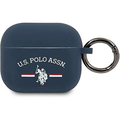 U.S. Polo Assn. AirPods 3 Marineblau Silikon Schutzcover - Kopfhörer Hülle U.S. Polo Assn. AirPods 3 Marineblau Silikon Schutzcover - Kopfhörer Hülle