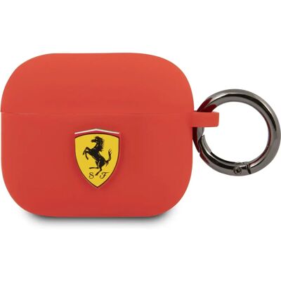 Acer Ferrari FEA3SILRE AirPods 3 Cover - Stoßfeste Silikontasche mit Ferrari-Logo Acer Ferrari FEA3SILRE AirPods 3 Cover - Stoßfeste Silikontasche mit Ferrari-Logo