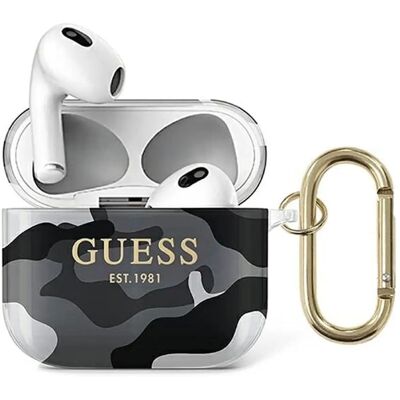 Custodia Guess AirPods 3 Camo - Protezione Antishock Custodia Guess AirPods 3 Camo - Protezione Antishock