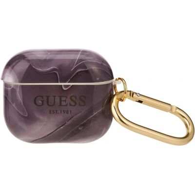 Guess Marble Collection harmaa/musta suojakotelo AirPods 3 Guess Marble Collection harmaa/musta suojakotelo AirPods 3