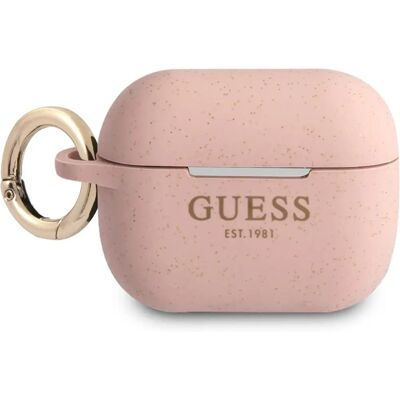 Guess Airpods Pro Pink Silikon Glitter Hülle - Ohrhörer Hülle Guess Airpods Pro Pink Silikon Glitter Hülle - Ohrhörer Hülle