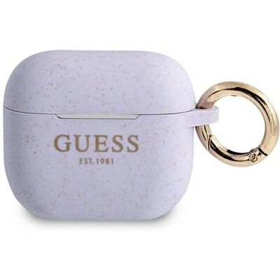 Guess Purppuran Glitter AirPods 3 - Suojakuori Guess Purppuran Glitter AirPods 3 - Suojakuori
